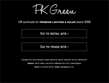 Tablet Screenshot of pkgreen.com